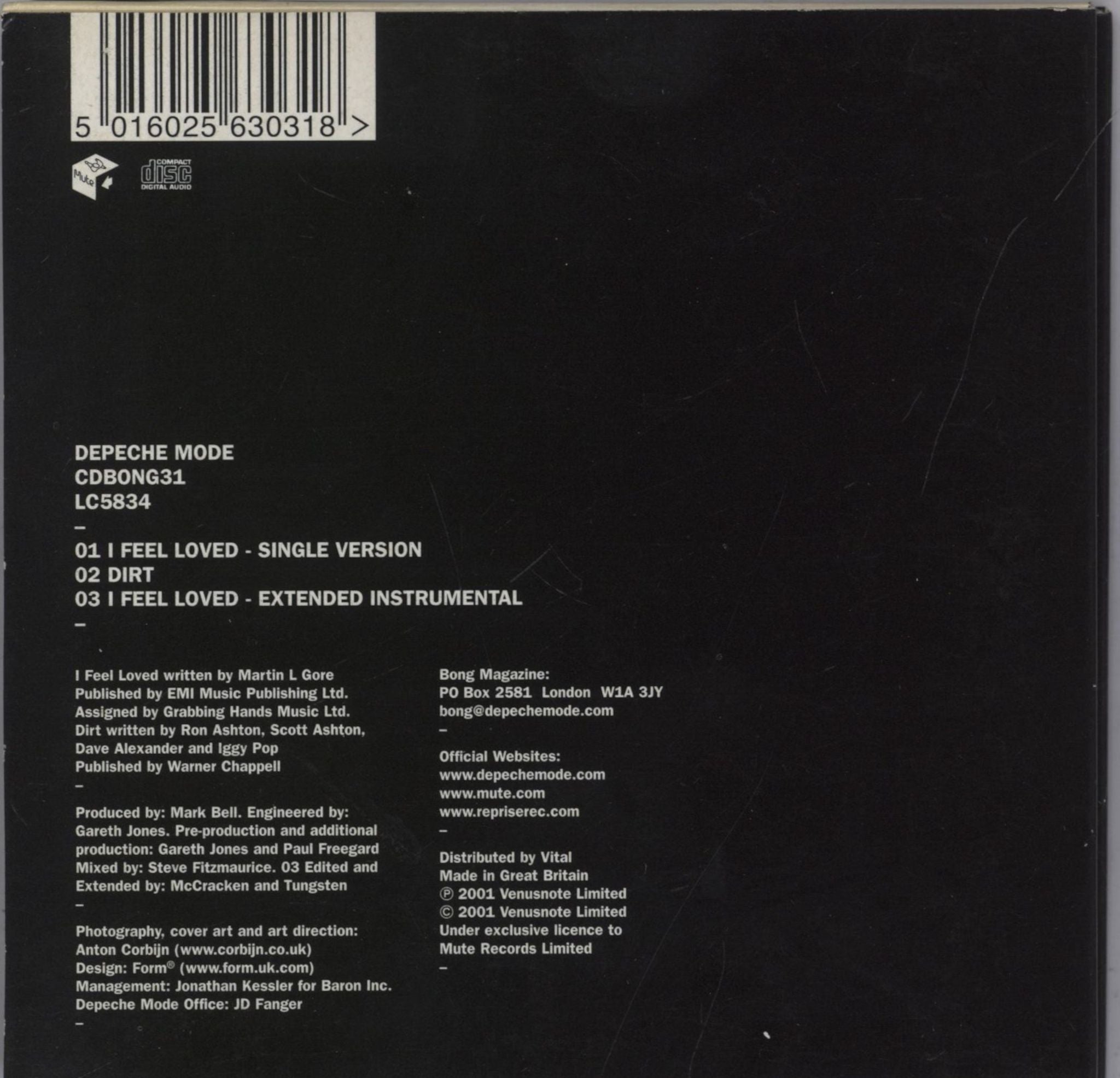 Depeche Mode I Feel Loved - Double Pack UK CD single (CD5 / 5\")