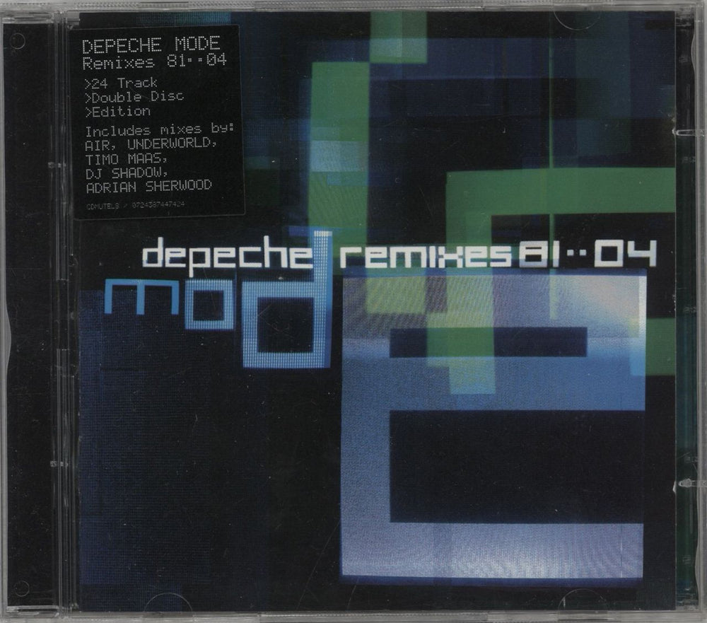 Depeche Mode Remixes 81-04 UK 2 CD album set (Double CD) CDMUTEL8