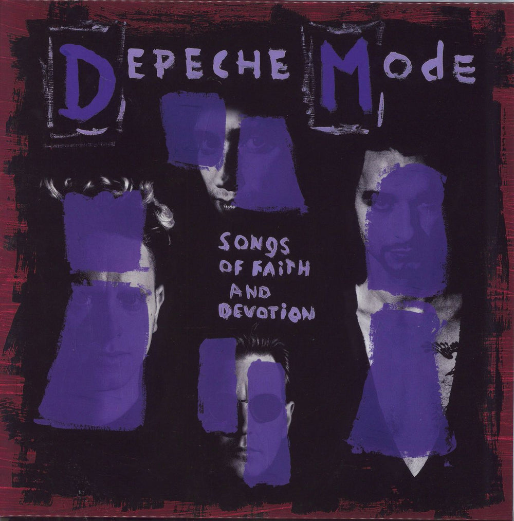 Depeche Mode Songs Of Faith And Devotion - 180gm UK vinyl LP album (LP record) 88985337041