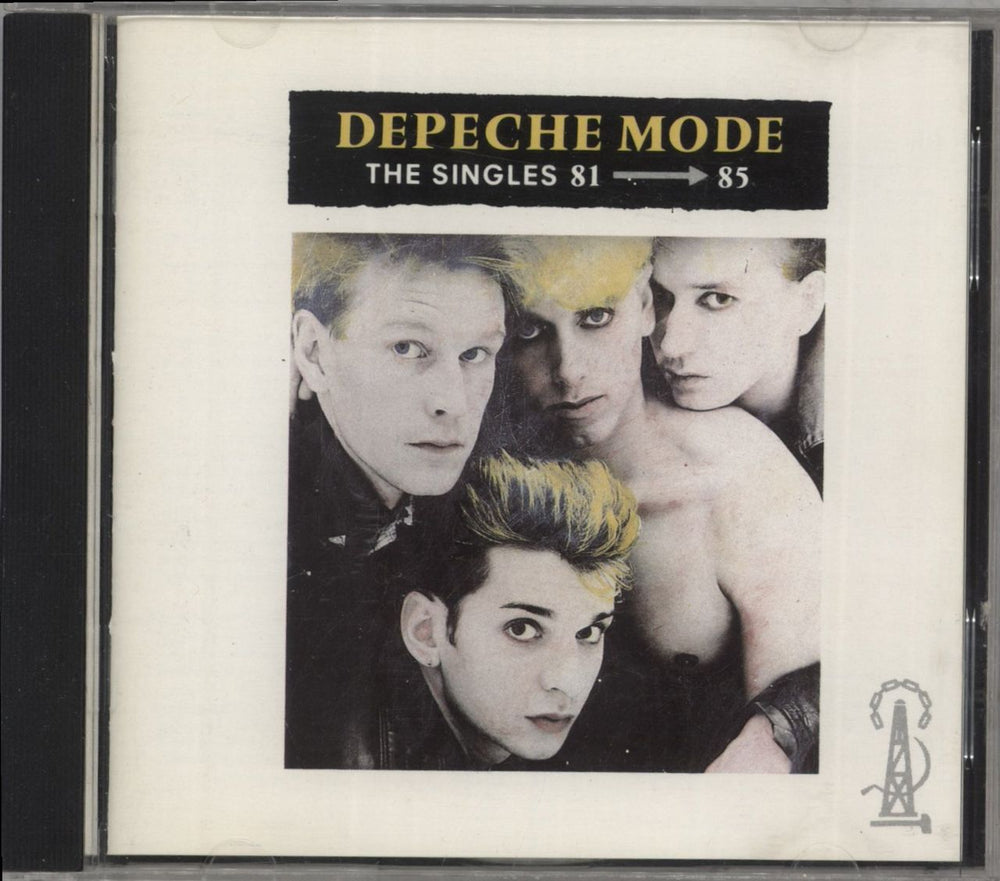 Depeche Mode The Singles 81-85 French CD album (CDLP) CDMUTEL1