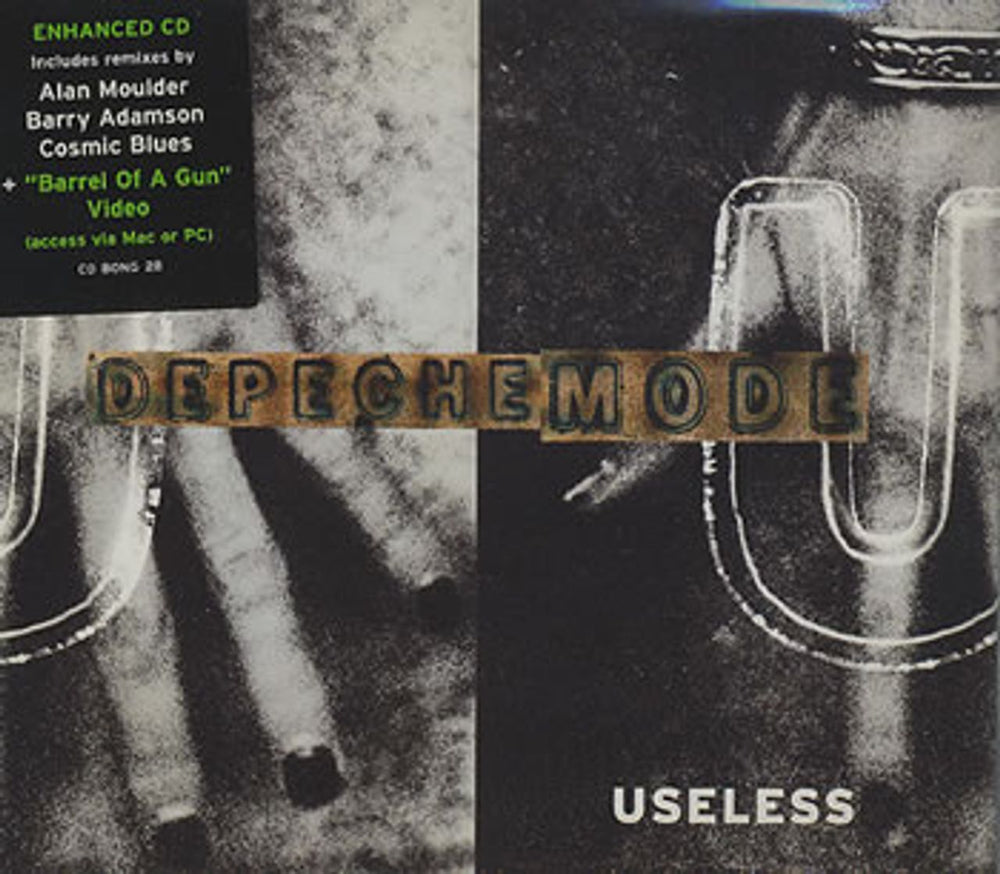 Depeche Mode Useless UK CD single (CD5 / 5") CDBONG28
