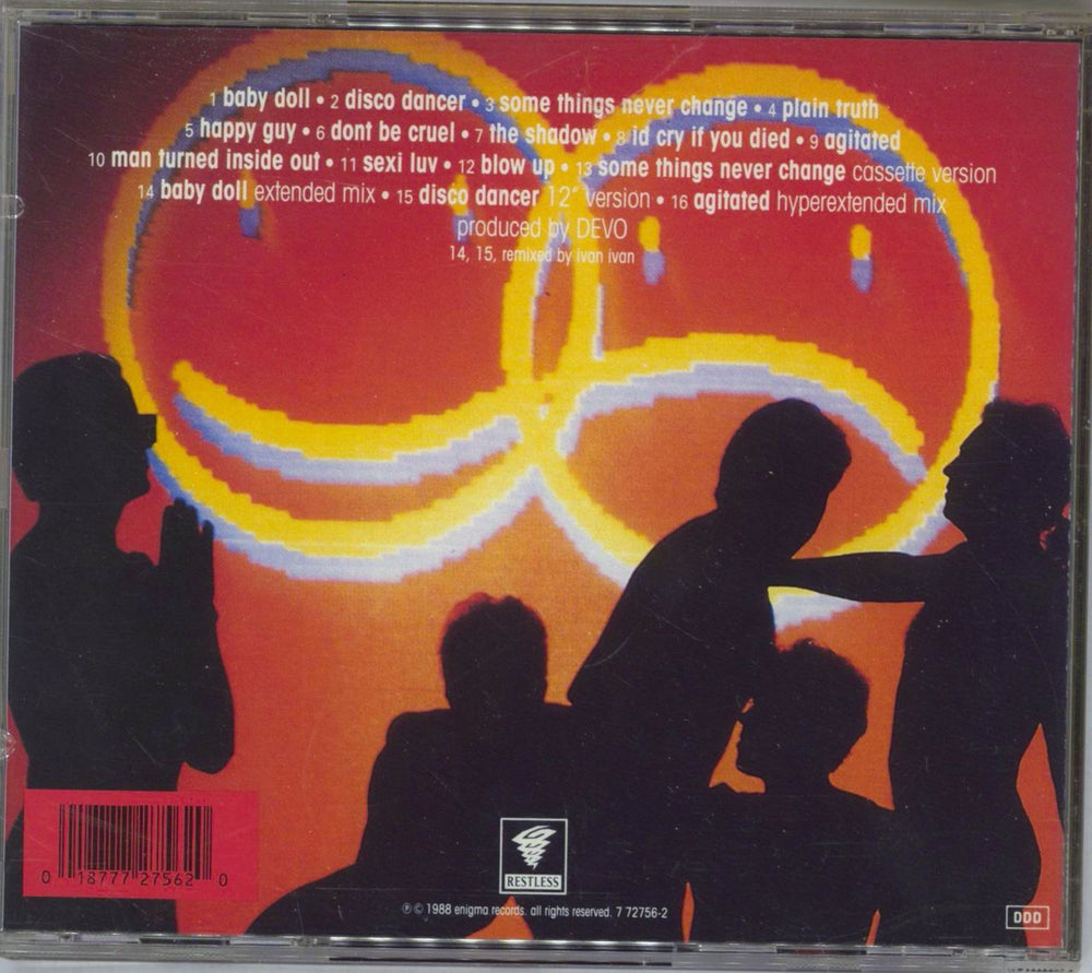 Devo Total Devo US CD album (CDLP) 018777275620