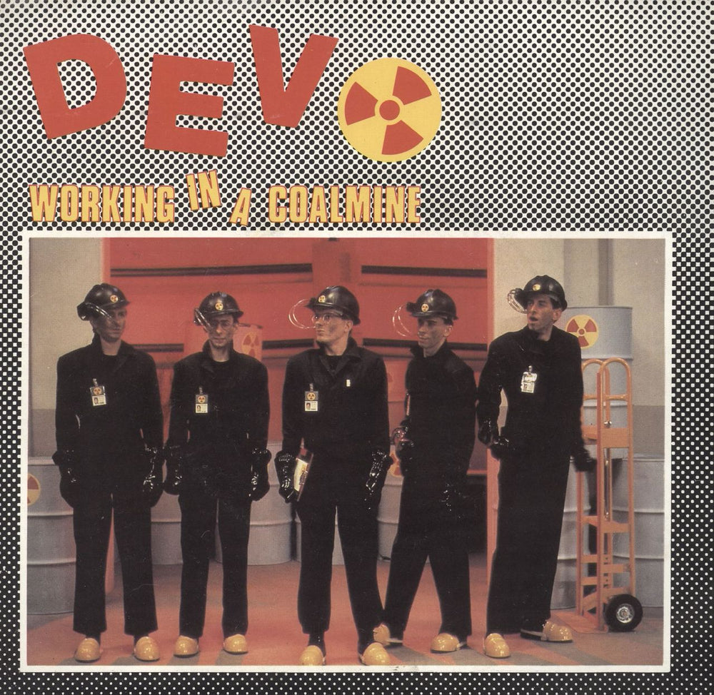 Devo Working In The Coal Mine UK 7" vinyl single (7 inch record / 45) VS457