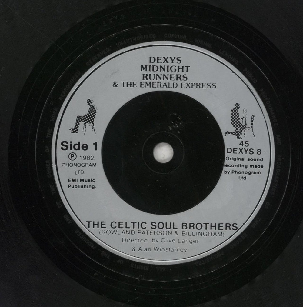 Dexys Midnight Runners The Celtic Soul Brothers - Inj UK 7" vinyl single (7 inch record / 45) DEX07TH679386