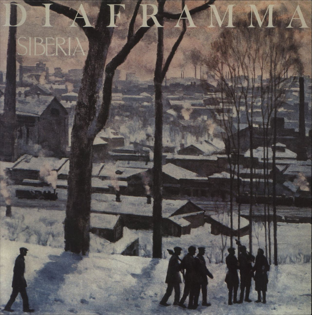 Diaframma Siberia German vinyl LP album (LP record) MNQ105