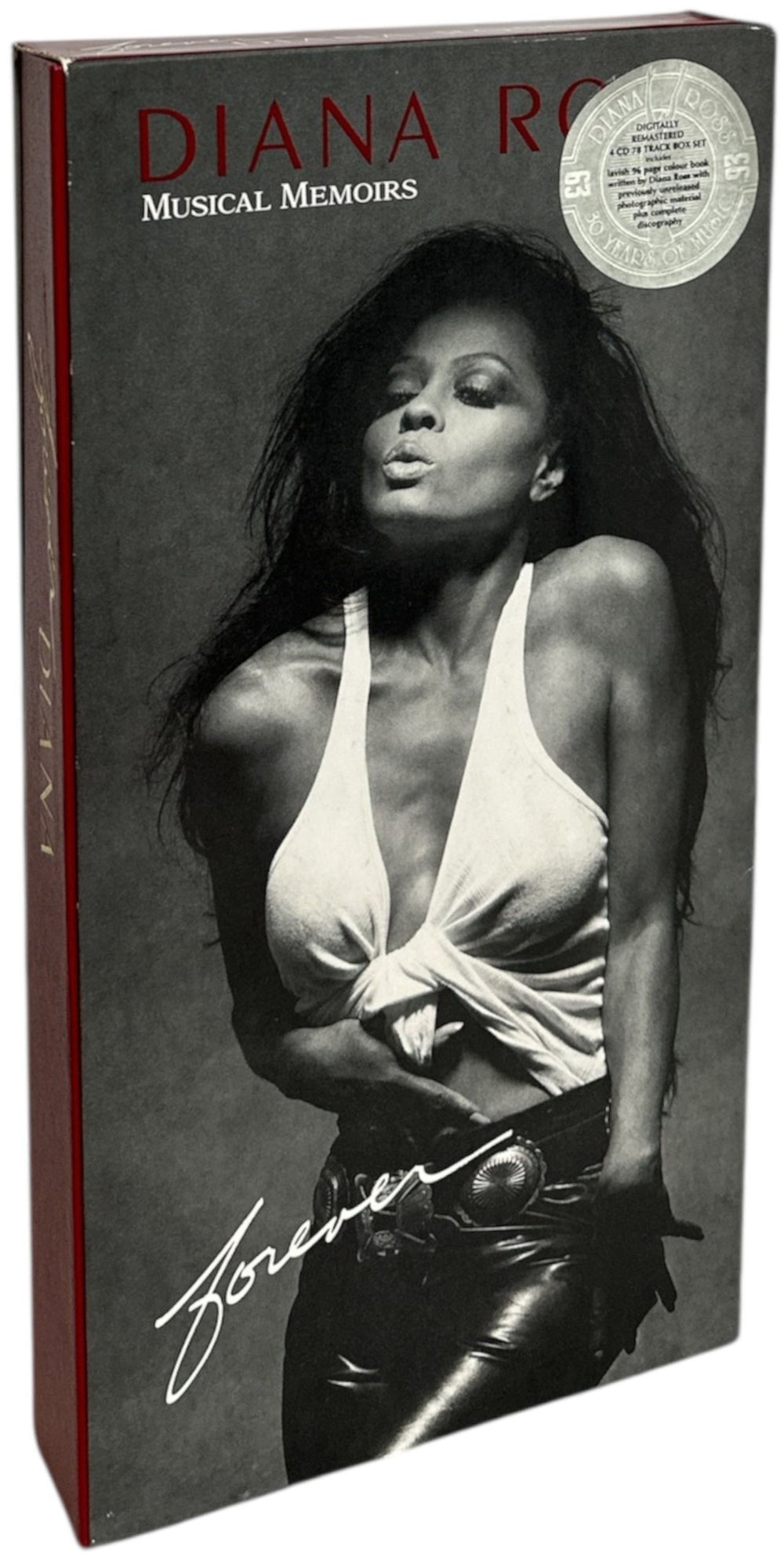 Diana Ross Forever Diana Ross - Musical Memoirs - Hype-Stickered UK CD Album Box Set DRBOX1