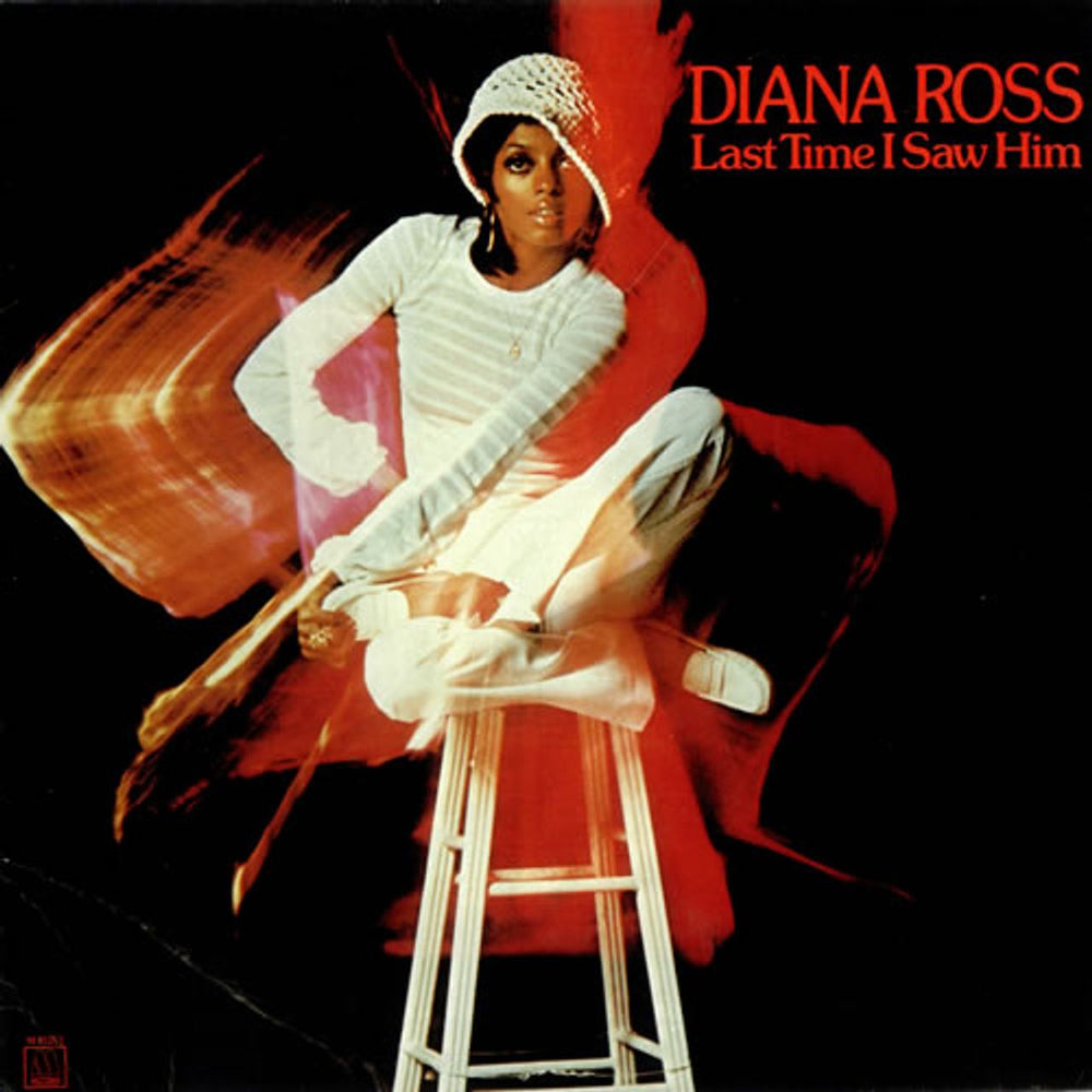 Diana Ross Last Time I Saw Him US vinyl LP album (LP record) M812V1