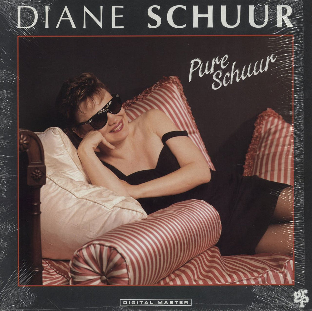 Diane Schuur Pure Schuur - Opened Shrink US vinyl LP album (LP record) GR-9628