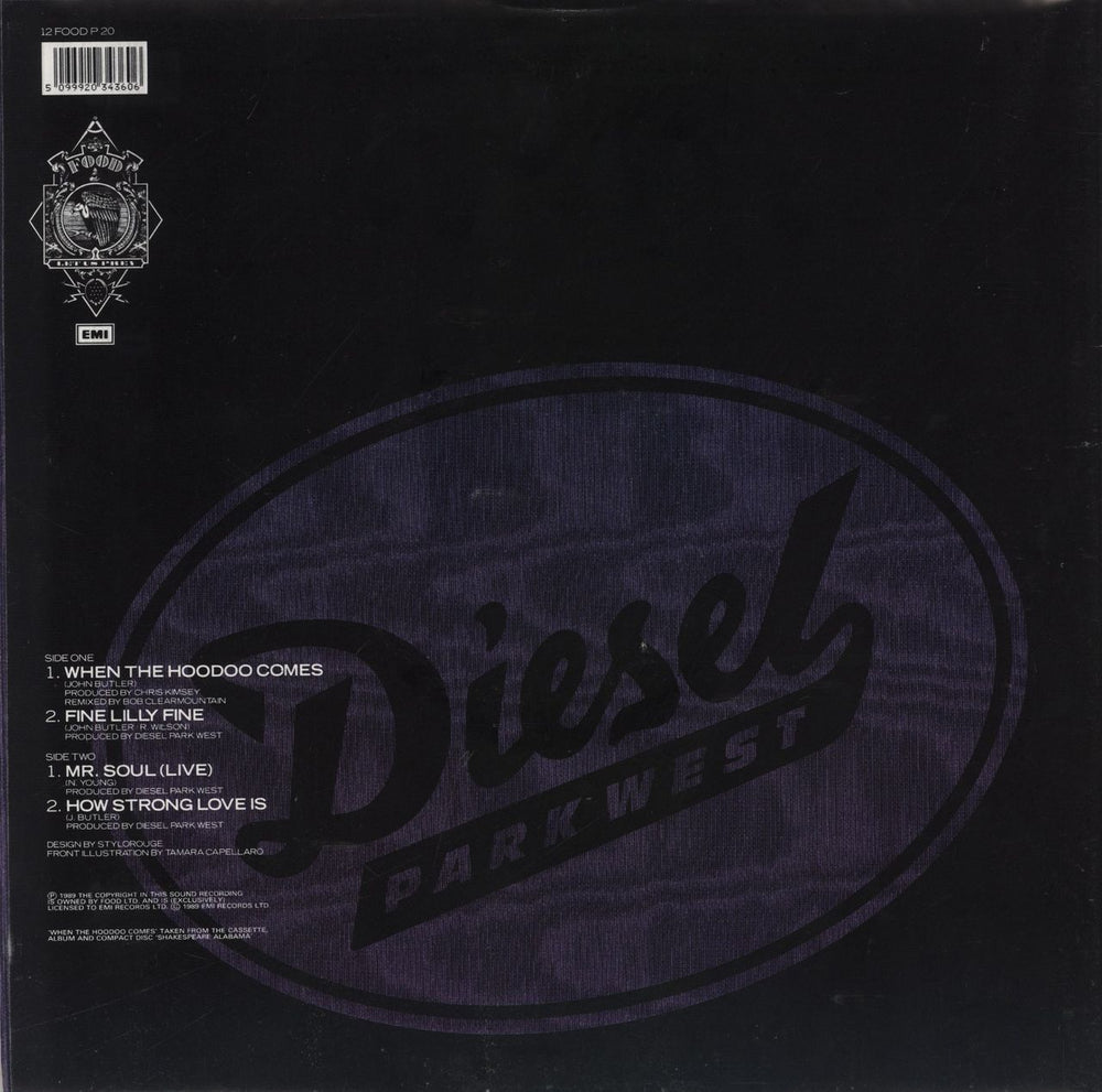 Diesel Park West The Hoodoo EP UK 12" vinyl single (12 inch record / Maxi-single)