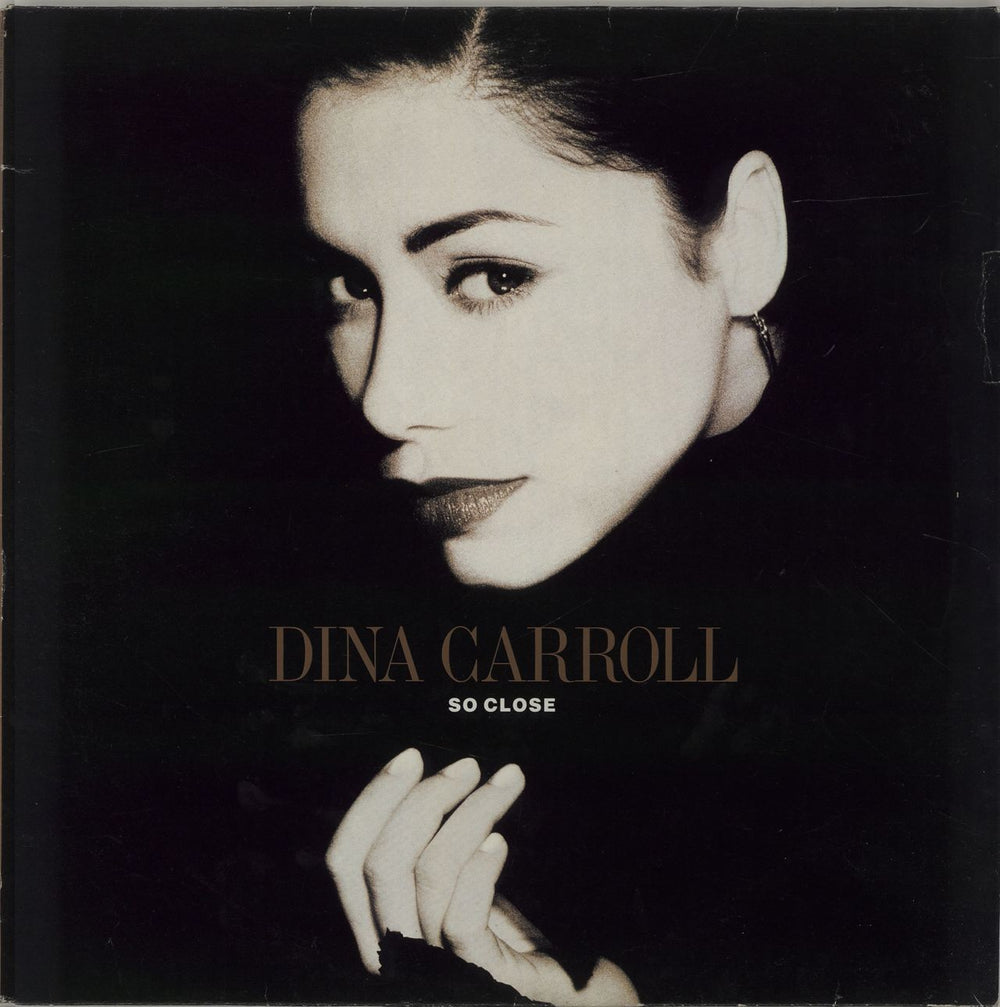 Dina Carroll So Close + Poster UK 12" vinyl single (12 inch record / Maxi-single) AMY0101