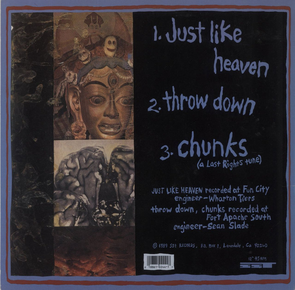 Dinosaur Jr Just Like Heaven US 12" vinyl single (12 inch record / Maxi-single) 018861024417