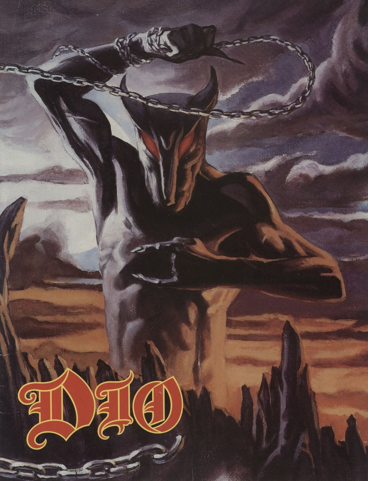 Dio Dio + ticket stub UK tour programme PROGRAMME + STUB