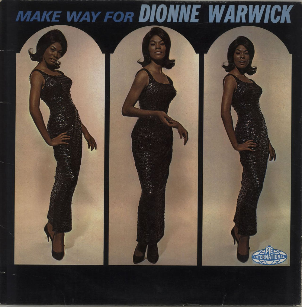 Dionne Warwick Make Way For Dionne Warwick - Red & Yellow label UK vinyl LP album (LP record) NPL28046