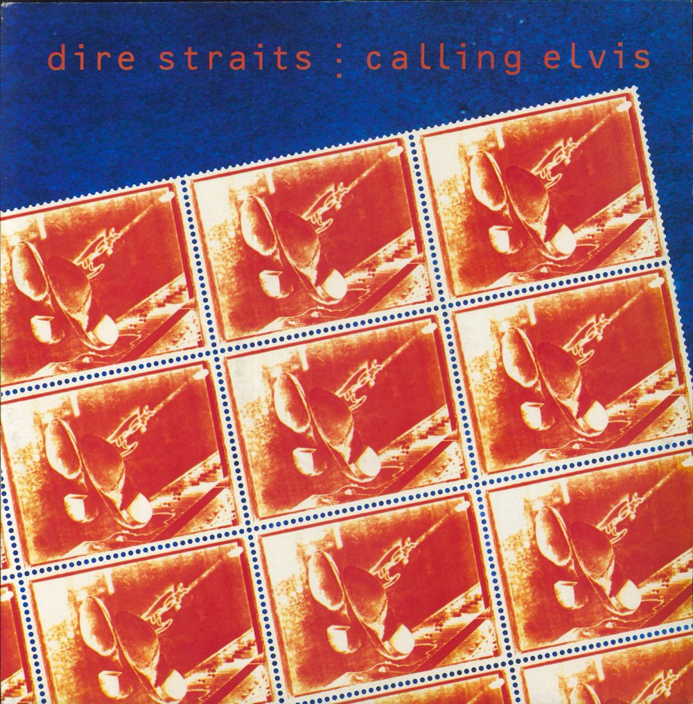 Dire Straits Calling Elvis UK 12" vinyl single (12 inch record / Maxi-single) DSTR16-12