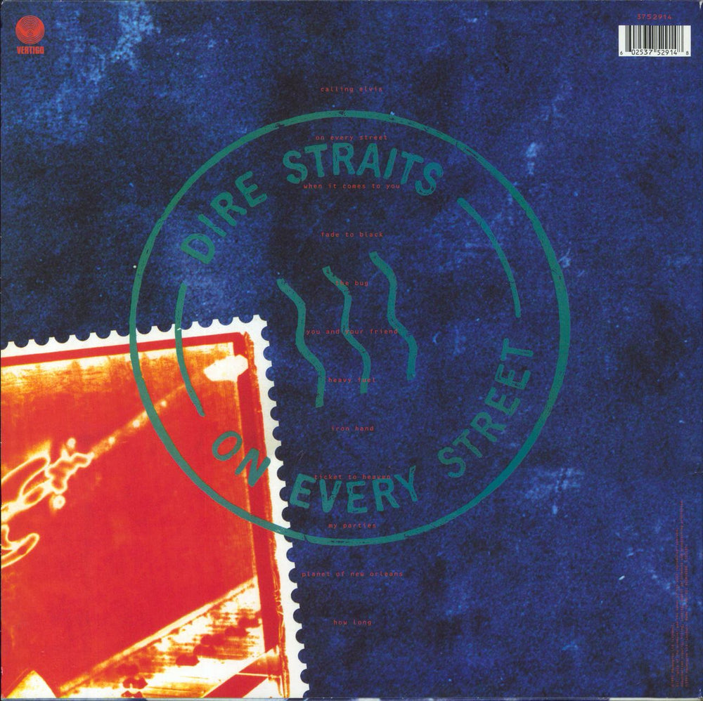 Dire Straits On Every Street - 180gm UK 2-LP vinyl record set (Double LP Album) 602537529148