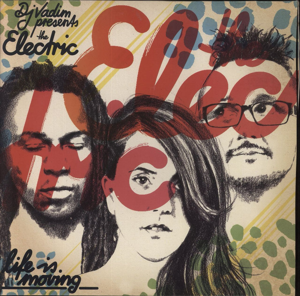 DJ Vadim Life Is Moving UK 2-LP vinyl record set (Double LP Album) OGS001LP