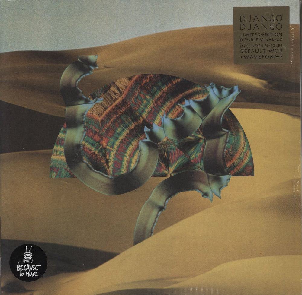 Django Django Django Django + CD - Sealed UK 2-LP vinyl record set (Double LP Album) BEC5161106