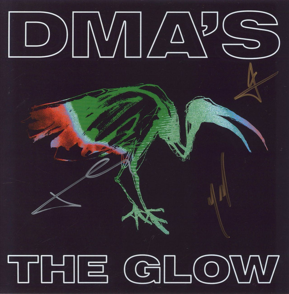 DMA's The Glow - 180gm Green Vinyl + Autographed Insert UK vinyl LP album (LP record)