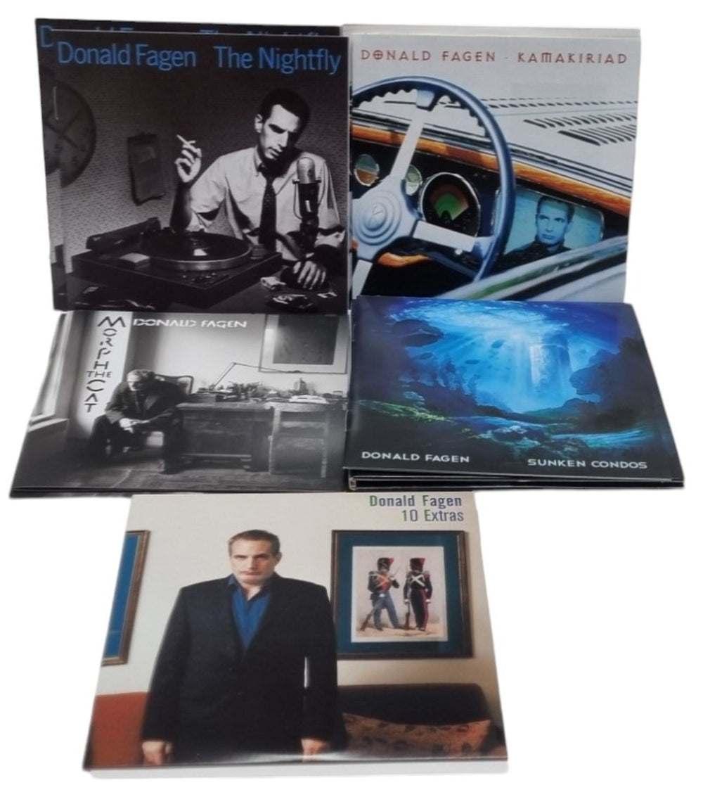 Donald Fagen Cheap Xmas: Donald Fagen Complete UK CD Album Box Set 2017