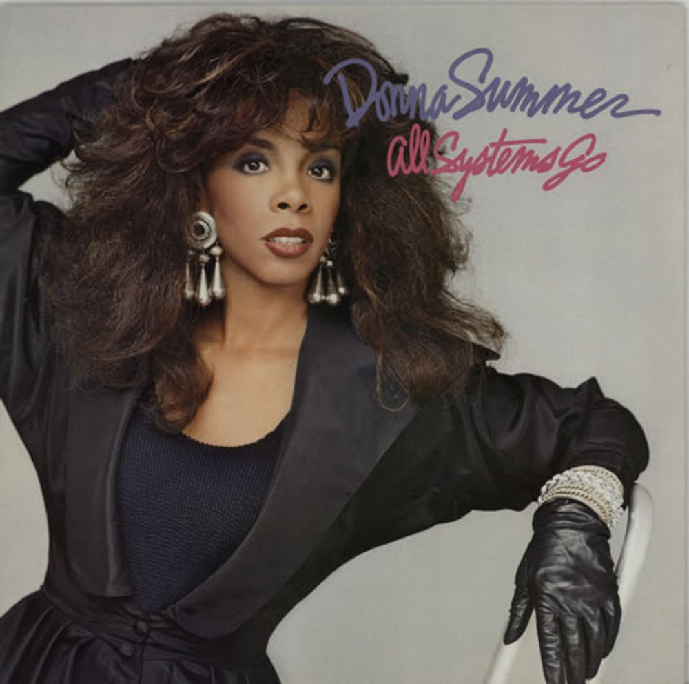 Donna Summer All Systems Go UK 12" vinyl single (12 inch record / Maxi-single) U8122T