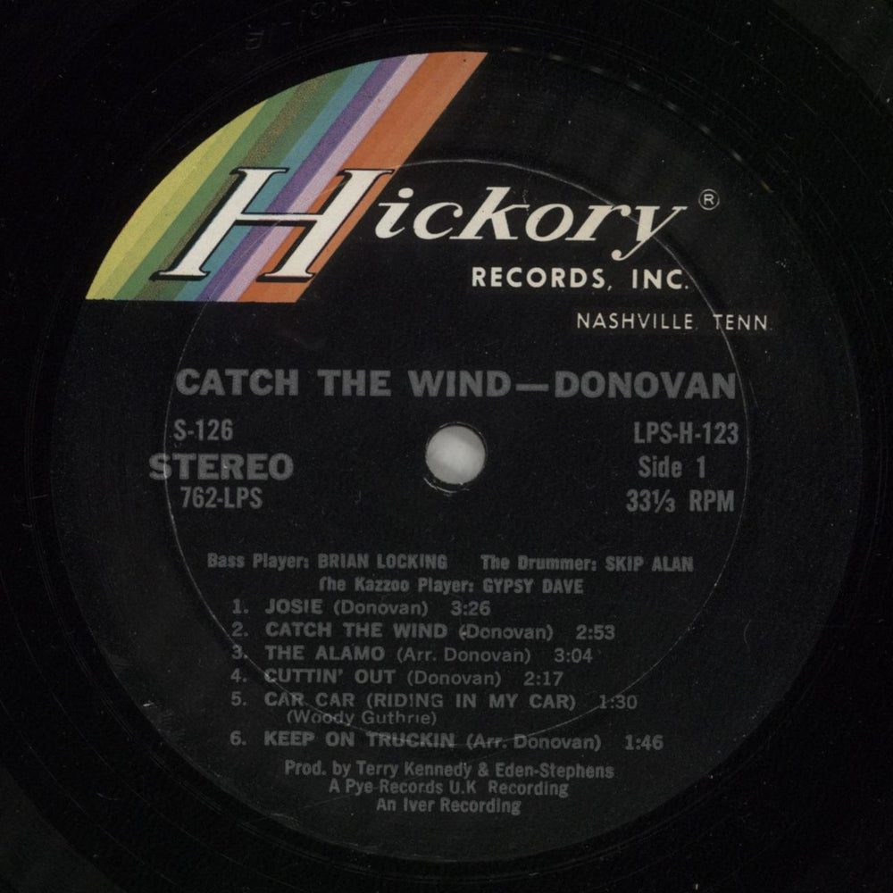 Donovan Catch The Wind - VG US vinyl LP album (LP record) DOVLPCA878253