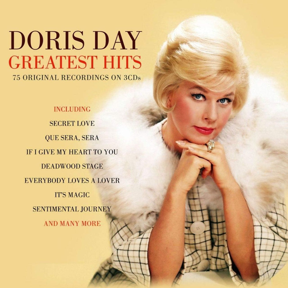 Doris Day Greatest Hits - Sealed UK 3-CD album set (Triple CD) NOT3CD241