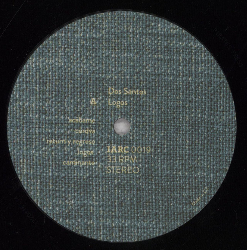 Dos Santos Logos US vinyl LP album (LP record) 7Q-LPLO845101