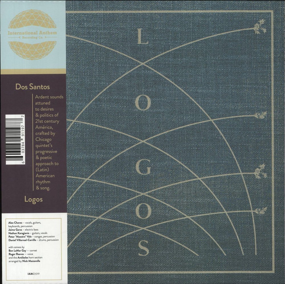 Dos Santos Logos US vinyl LP album (LP record) IARC0019