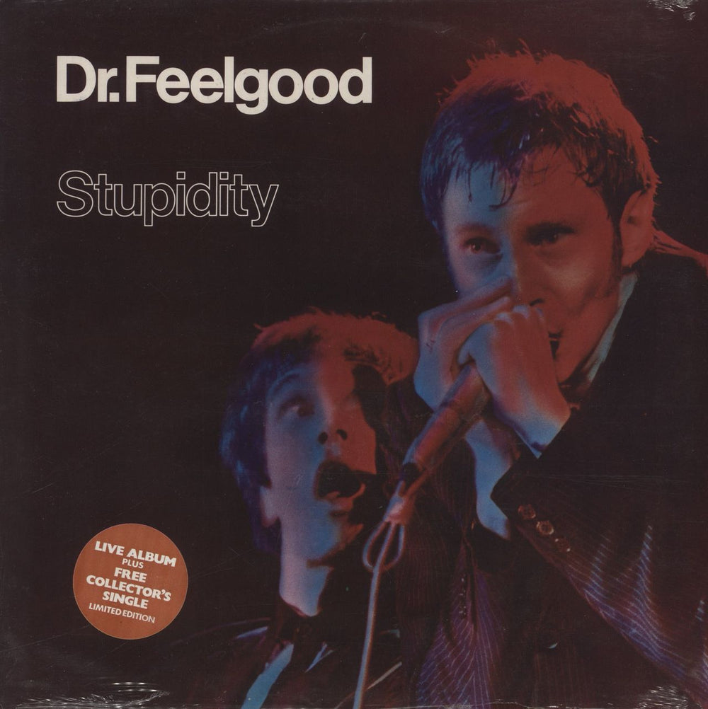 Dr Feelgood Stupidity - 1st - Sealed UK vinyl LP album (LP record) UAS29990