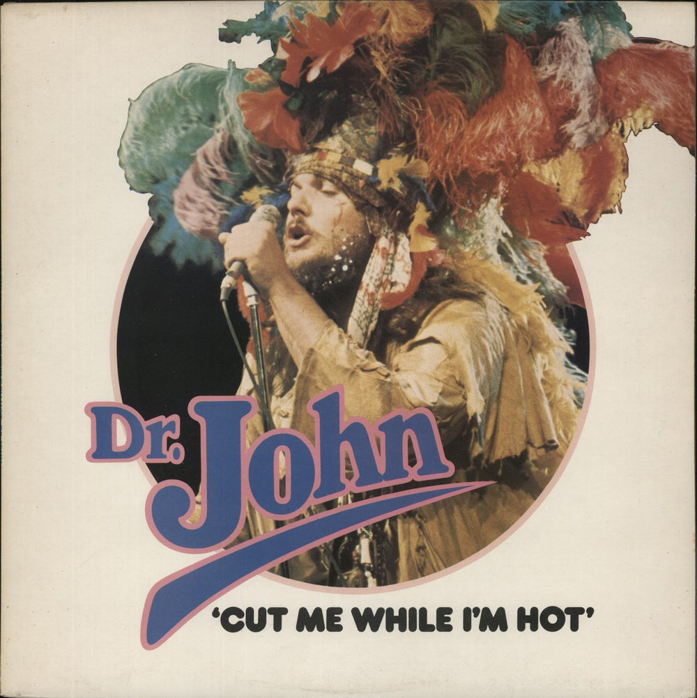 Dr John Cut Me While I'm Hot - Promo Stickered UK Promo vinyl LP album (LP record) DJSLM2019