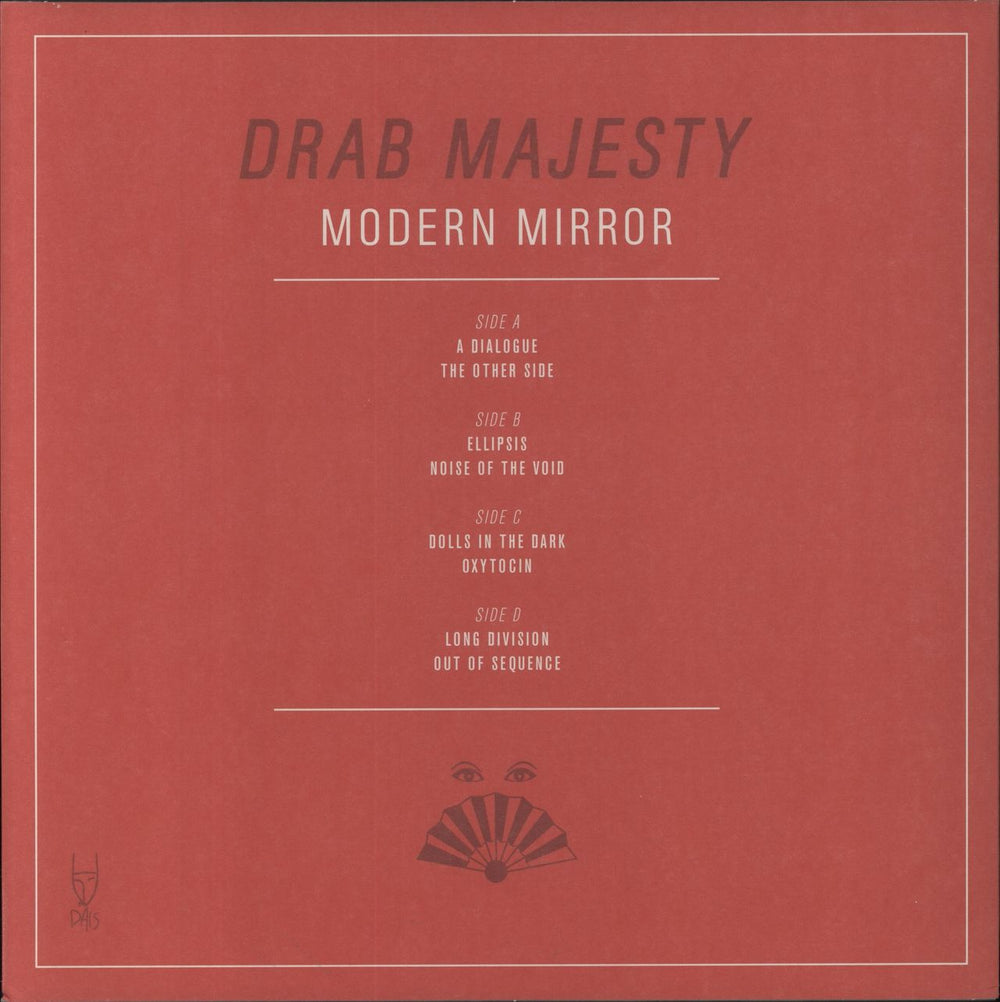 Drab Majesty Modern Mirror - Coke Bottle Clear Vinyl US 2-LP vinyl record set (Double LP Album)
