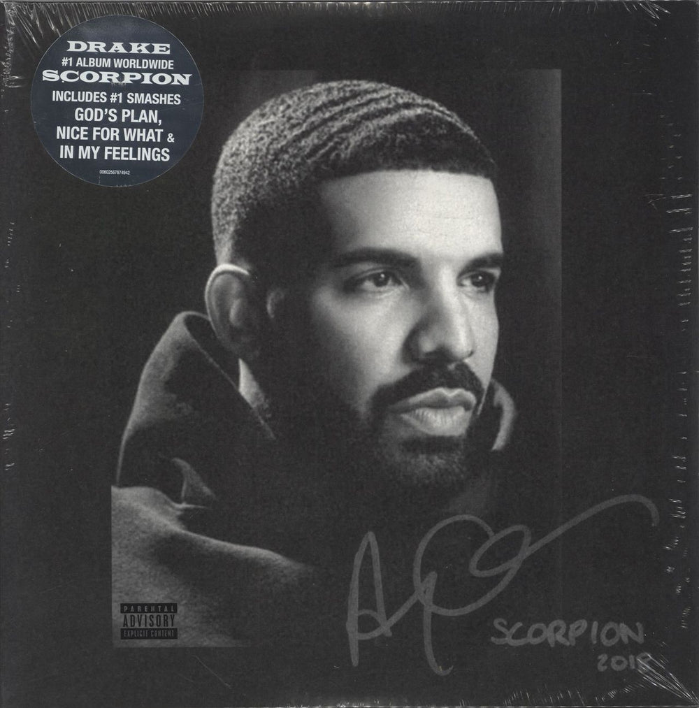 Drake Scorpion - Sealed UK 2-LP vinyl record set (Double LP Album) 00602567874942