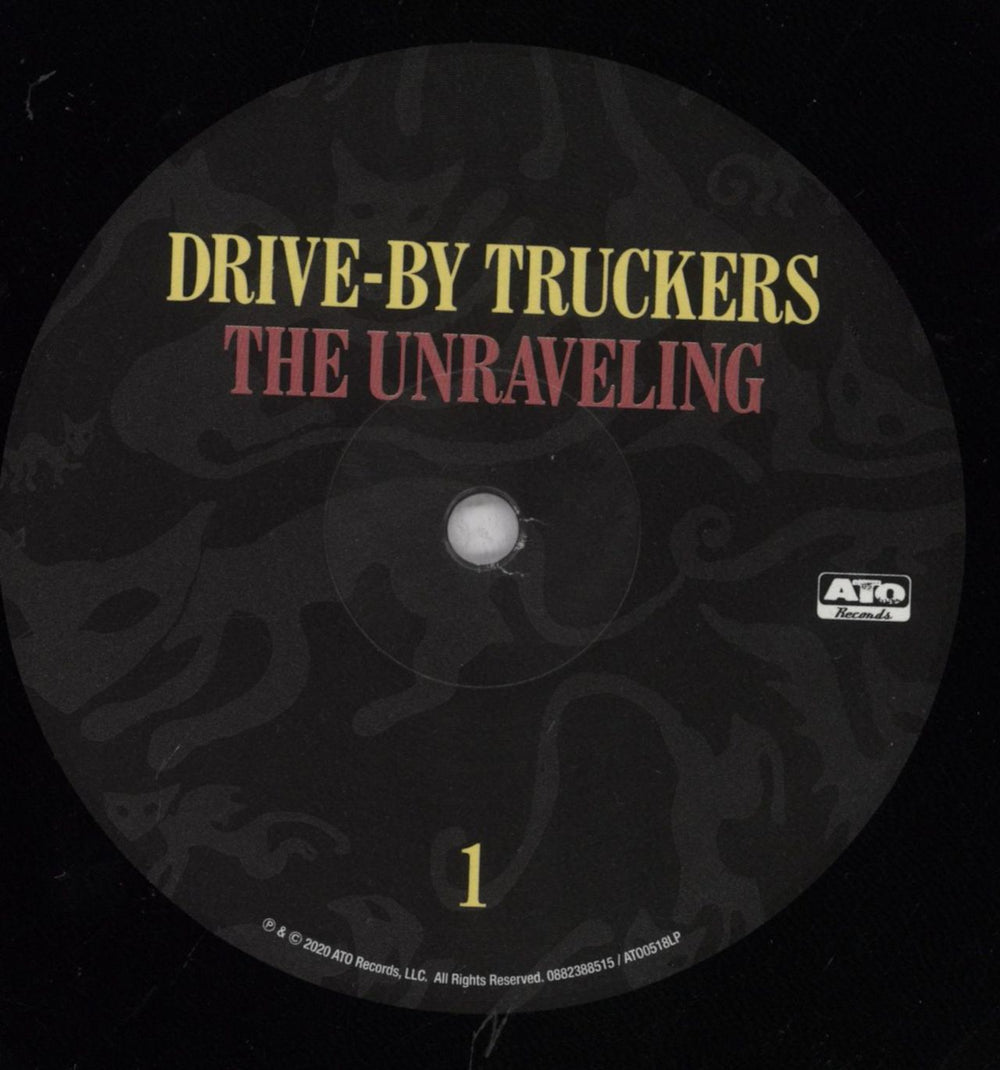 Drive-By Truckers The Unraveling + Booklet US vinyl LP album (LP record) 0T7LPTH841335
