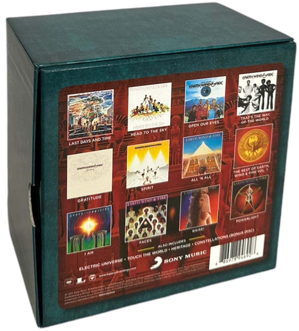 Earth Wind & Fire The Columbia Masters UK CD Album Box Set 886978946928