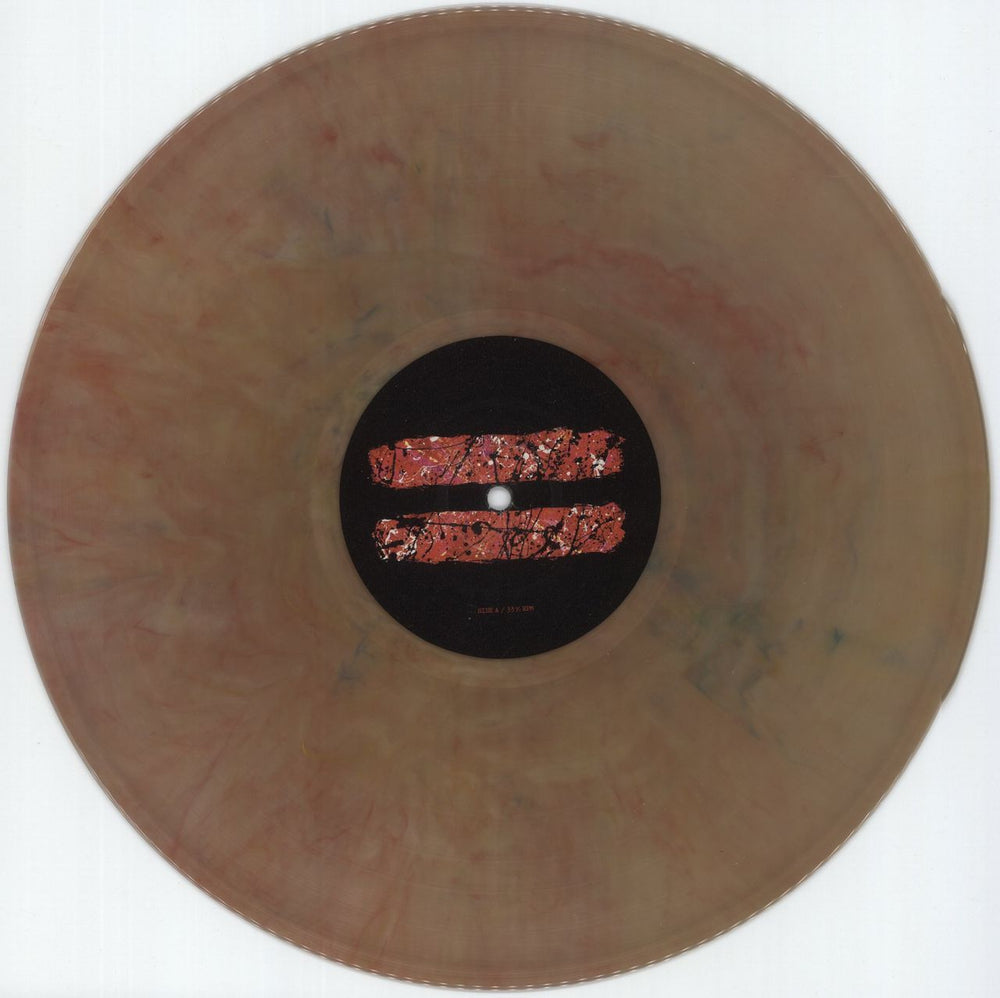 Ed Sheeran = [Equals] Clear with Rainbow Swirl Marble Vinyl + CD UK vinyl LP album (LP record) EJBLPEQ872430
