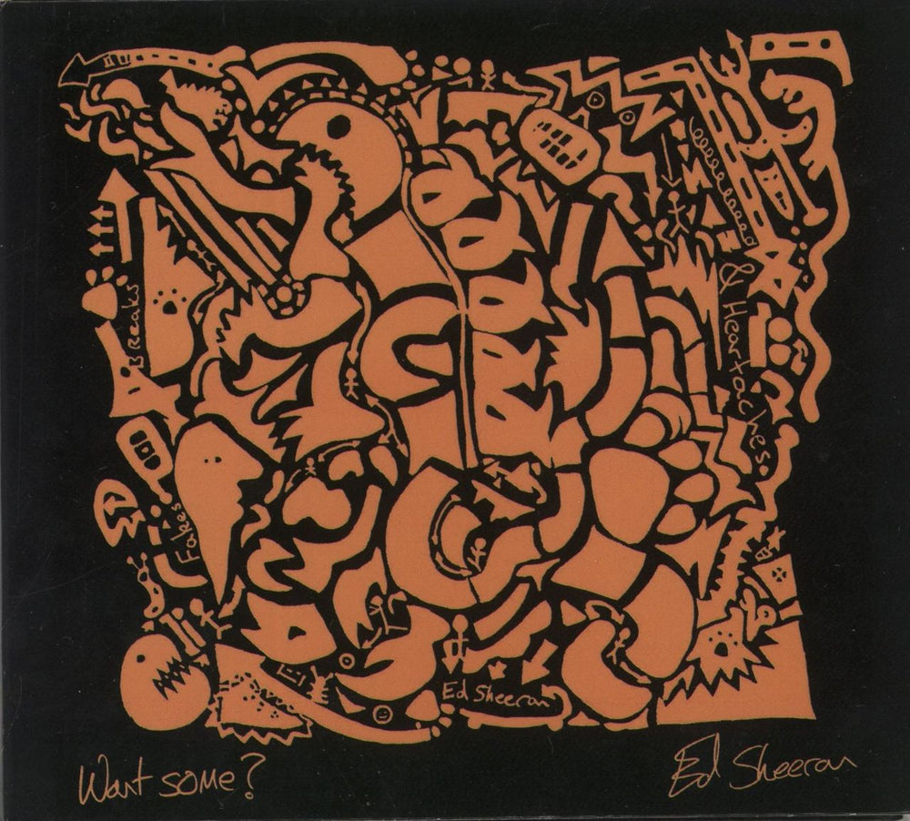 Ed Sheeran Want Some? UK CD album (CDLP)
