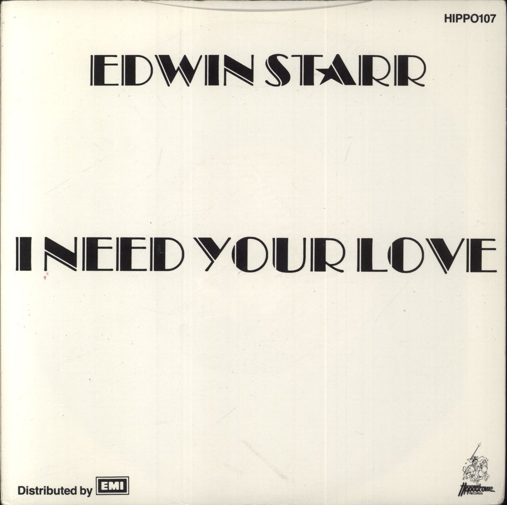 Edwin Starr Grapevine UK 7" vinyl single (7 inch record / 45)