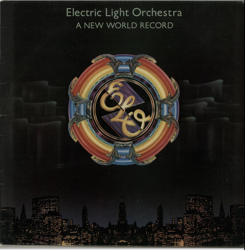 Electric Light Orchestra A New World Record - Red Vinyl UK vinyl LP album (LP record) JETLP200