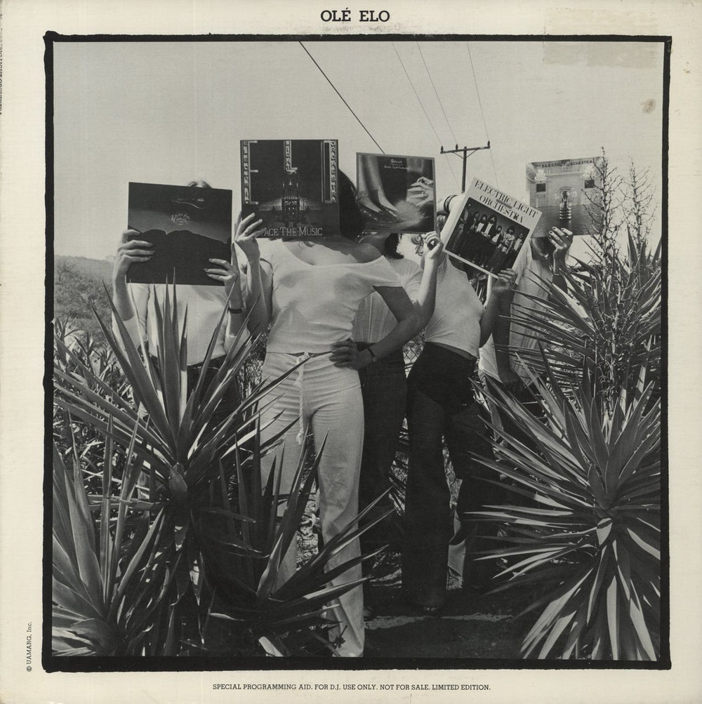 Electric Light Orchestra Ole Elo - EX US Promo vinyl LP album (LP record) SP-123