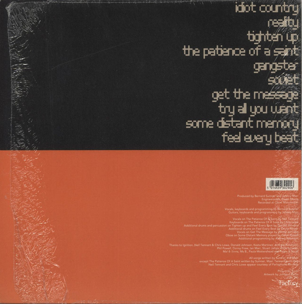 Electronic Electronic - 1st - Shrink UK vinyl LP album (LP record) 5016839302906