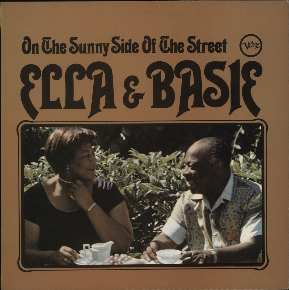 Ella Fitzgerald & Count Basie On The Sunny Side Of The Street UK vinyl LP album (LP record) ACB00223