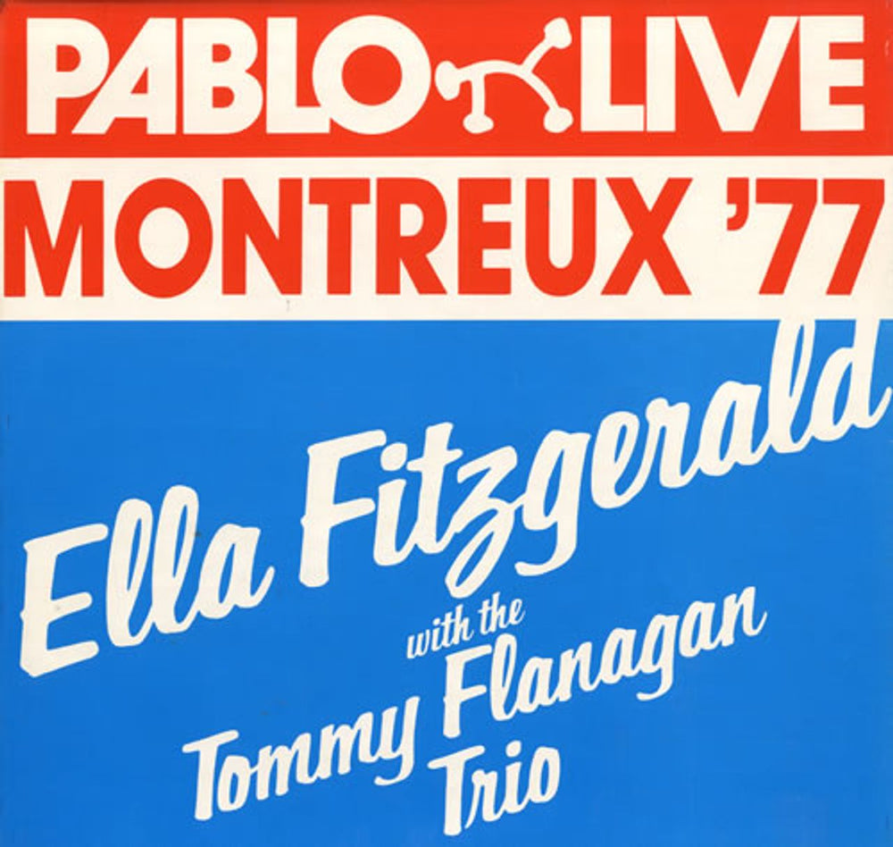 Ella Fitzgerald Montreux '77 - Ella Fitzgerald With The Tommy Flanagan Trio UK vinyl LP album (LP record) 2308206