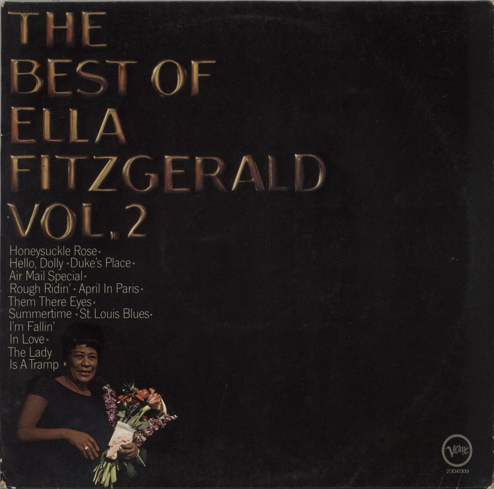 Ella Fitzgerald The Best Of Ella Fitzgerald Vol. 2 German vinyl LP album (LP record) 2304009