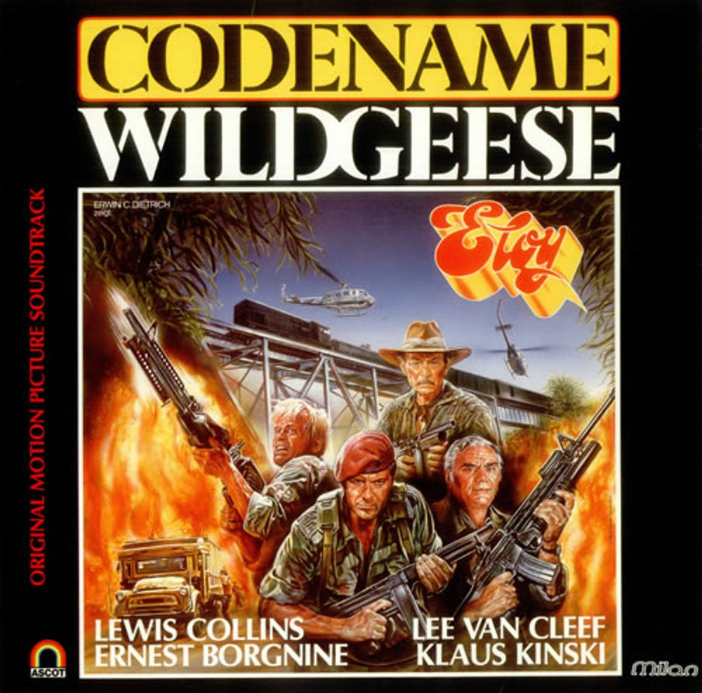 Eloy Codename Wildgeese Swiss vinyl LP album (LP record) MILCH014