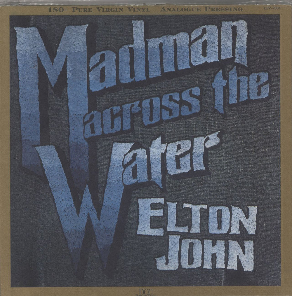 Elton John Madman Across The Water - 180 Gram - Sealed US vinyl LP album (LP record) LPZ-2004