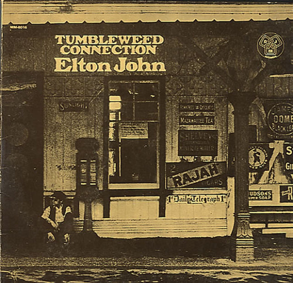 Elton John Tumbleweed Connection Portugese vinyl LP album (LP record) MM-8016