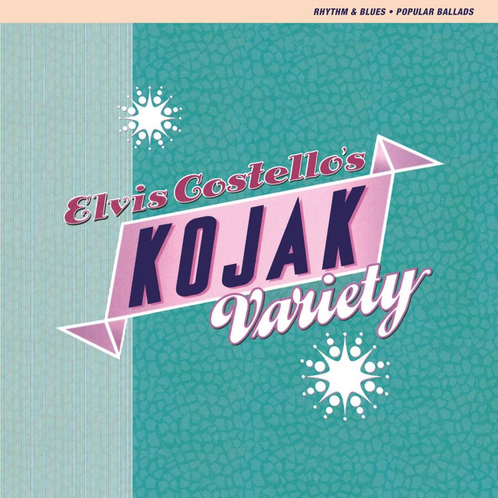 Elvis Costello Kojak Variety - Turquoise Vinyl UK vinyl LP album (LP record) COSLPKO798925