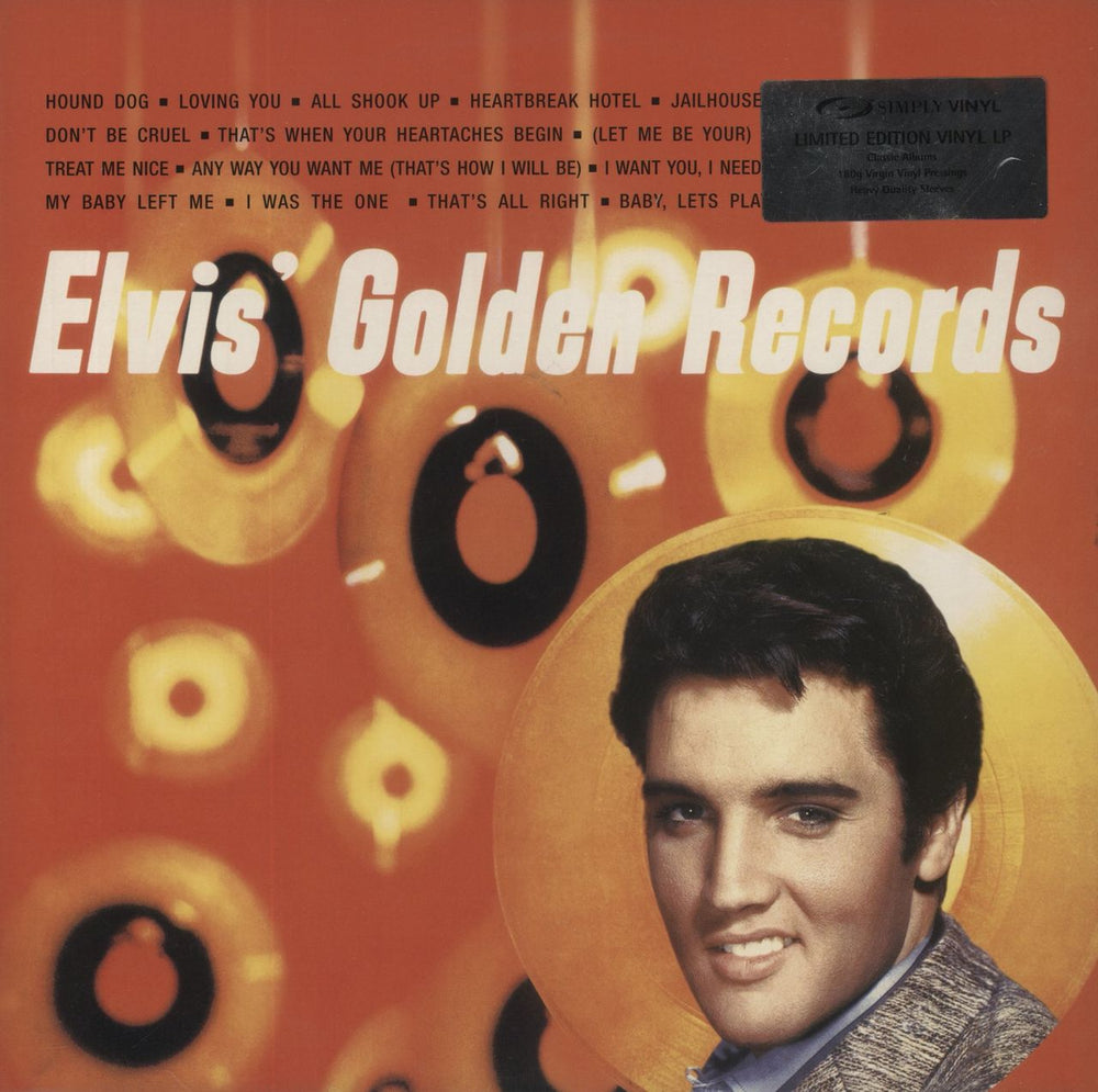 Elvis Presley Elvis' Golden Records - 180gm UK vinyl LP album (LP record) SVLP231