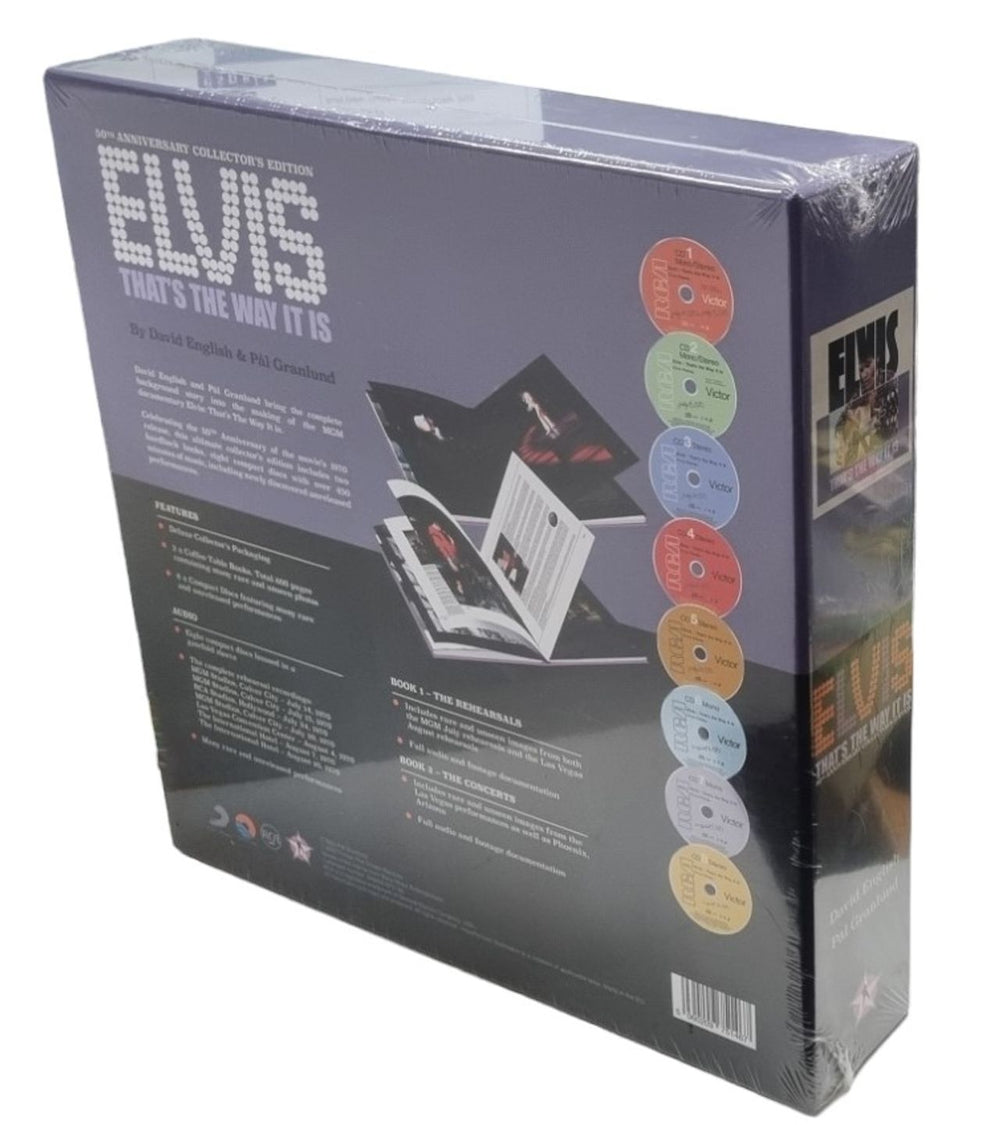 Elvis Presley Elvis Presley That's The Way It Is - 50th Anniversary Edition - Sealed UK CD Album Box Set ELVDXEL833989