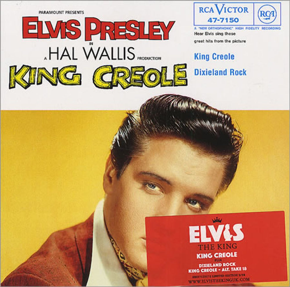 Elvis Presley King Creole UK CD single (CD5 / 5") 88697125172